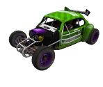 Splitscreen Green - TrackMania Turbo