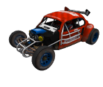 Splitscreen Red - TrackMania Turbo