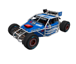 Splitscreen Blue - TrackMania Turbo