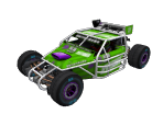 Splitscreen Green - TrackMania Turbo