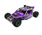 Splitscreen Purple - TrackMania Turbo