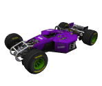 Splitscreen Purple - TrackMania Turbo