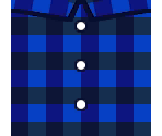 Blue Flannel Shirt - Animal Crossing: Pocket Camp