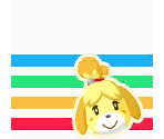 Rainbow Isabelle Tee - Animal Crossing: Pocket Camp