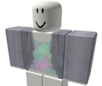 Pastel Starburst Top with Gray Jacket - Roblox