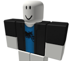 Blue and Black Motorcycle Shirt - Roblox