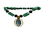 Jade Necklace with Shell Pendant - Roblox