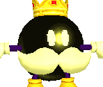 Big / King Bob-omb - Mario Kart DS