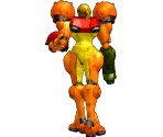 Samus Unmasked Trophy - Super Smash Bros. Melee