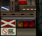 Covered Trailer - Burnout Dominator