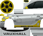 Vauxhall Tigra Ice Race Car - Gran Turismo 2