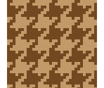 Tan Dogtooth Shirt - Animal Crossing: Pocket Camp