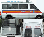 London Police Van - Midnight Club: Street Racing
