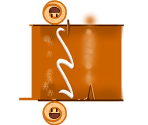 Roll Cake Log - Cookie Wars