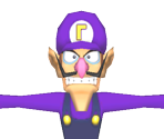 Waluigi - Mario Party: Island Tour