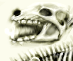 Skeleton Krug Dog - Dungeon Siege