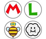 Character Emblems - Mario Kart 7
