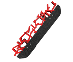 ): Red Grind Original Flyer Skateboard - Roblox