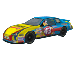 #43 Cheerios/Betty Crocker Dodge - NASCAR RaceView