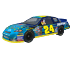 #24 DuPont/Department of Defense Chevrolet - NASCAR RaceView