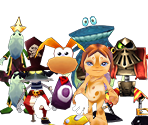 Characters - Rayman Arena / M
