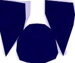 Blue Scene Hair - Roblox