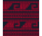 Red Pattern Fabric - LittleBigPlanet