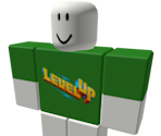 Green Level Up Shirt - Roblox