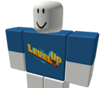 Blue Level Up Shirt - Roblox