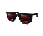 8-Bit Extra Extra Black Shades - Roblox