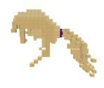 8-Bit Action Ponytail - Roblox