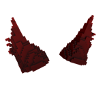 8-Bit Crimson Horns of Pwnage - Roblox