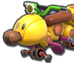 Wild Wiggler - Mario Kart 8