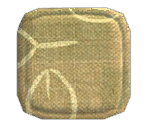 Beige Fabric with Leaves - LittleBigPlanet