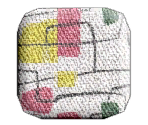 Retro Fabric with Boxes - LittleBigPlanet