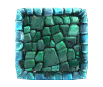 Bevel Aztec Jade - LittleBigPlanet