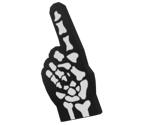 Skeleton Foam Finger - Roblox