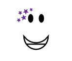 Purple Starface - Roblox