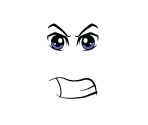 Mildly Irritated Face - Roblox