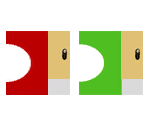 Super, 1-Up, and Mini Mushrooms - New Super Mario Bros. Wii