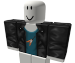 Guitar Tee with Black Jacket - Roblox