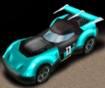 Eagle 3 (Cyan) - Carmageddon II: Carpocalypse Now