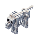 Skeleton Wolf - Minecraft Earth