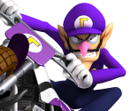 Waluigi - Mario Kart Wii