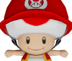 Toad (Construction Worker, NSMBU) - Super Mario Maker 2