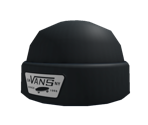 Vans Black Milford Beanie - Roblox