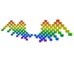 Vans Rainbow Checkerboard Wings - Roblox