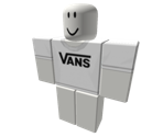 White Classic T-Shirt (Vans) - Roblox
