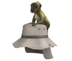 Monkey Safari Hat - Roblox