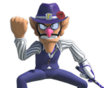 Waluigi - Mario Golf: Super Rush